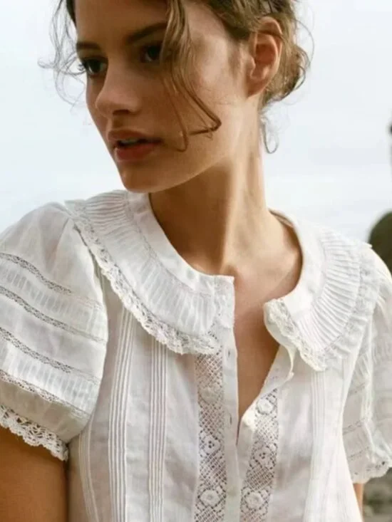 DOEN Bernadine Blouse - Picture 3 of 6